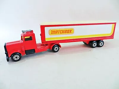 Matchbox (convoy) Tp24 'peterbilt Long-haul Box Trailer' Complete. England. • $16.02