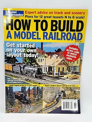 Model Railroader How To Build A Model Railroad - Winter 2013 • $10.99