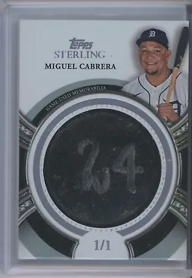 2023 Topps Sterling Baseball Miguel Cabrera BAT KNOB RELIC #1/1 Tigers • $2249.95