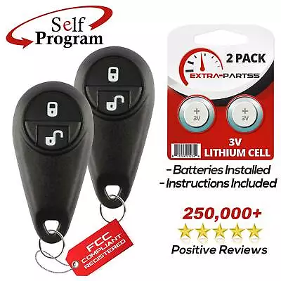 2 For 2005 2006 2007 2008 Subaru Forester Car Remote Keyless Entry Key Fob • $34.95