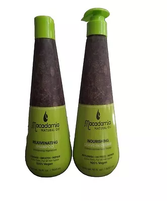  Set Macadamia Rejuvenating Shampoo/ Nourishing Leave In Cream 10 Oz   • $30.40