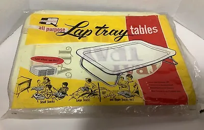 Vintage Quaker Lap Tray Table With Original Packaging MIP • $20.99
