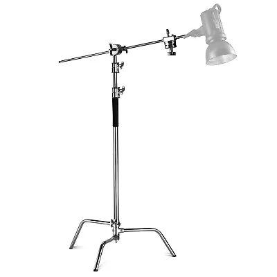 Neewer Heavy Duty C Stand With Boom Arm 11ft/331cm For Monolight Softbox • £174.99