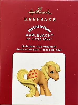 My Little Pony Applejack Ornament Hallmark Keepsake 2020 RARE NIB  MINT  • $27.99