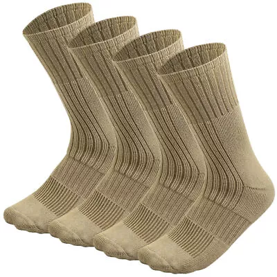 4 PK Military Boot Socks Combat Tactical Trekking Hiking Out Door Activities • $15.45