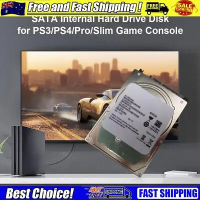 $35.97 • Buy For PS3/PS4/Pro/Slim Game Console SATA Internal Hard Drive Disk (500GB)