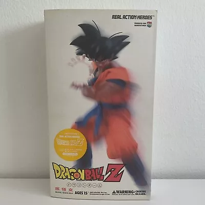 Real Action Heroes Dragon Ball Z Son Goku Figure 1/6 Scale Limited From USA • $129.99