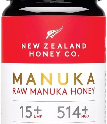 New Zealand Honey Co. Raw Manuka Honey UMF 15+ | MGO 514+ UMF Certified 250g • $44.50