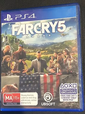 Far Cry 5 By Ubisoft Video Game For Sony PlayStation 4 • $11.89