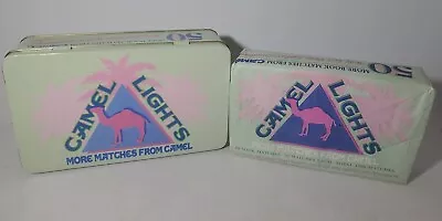 Vintage Camel 50 Match Books 1992 Copyright R.J. Reynolds. Co With Original Tin  • $33.70