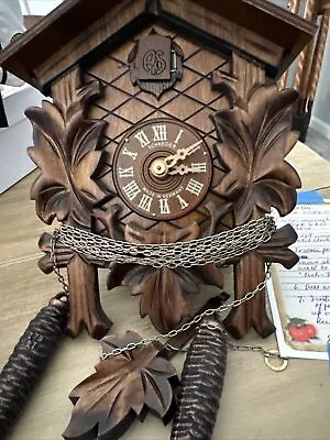 Vintage Schneider Black Forest Cuckoo Clock - Made In Germany - • $150