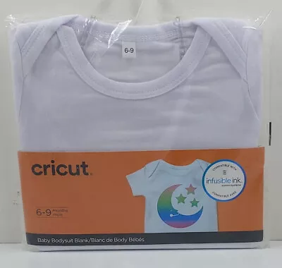 Cricut Infusible Ink Blank Baby Body Suits 6-9 Month – White BRAND NEW • $3.74