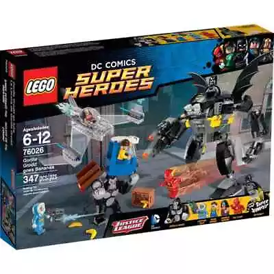 Lego 76026 - Lego DC Comics Super Heroes Gorilla Grodd Goes Bananas New & Sealed • $185