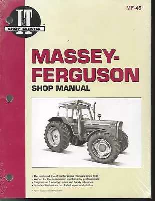 Massey-ferguson Shop Manual Mf-46 For Diesel Models: Mf340 Mf350 Mf355 Mf360  • $24.99