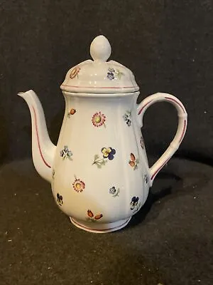 Villeroy & Boch Petite Fleur Multi-Color Floral Porcelain Coffee Pot Germany • $40