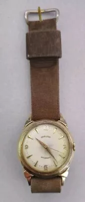 1950's Vintage HAMILTON  AUTOMATIC K-403 10k Gold Filled Running Estate Find! • $129.99