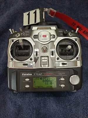 Futaba T7CAP 7 Channel RC Transmitter With Battery  • $70