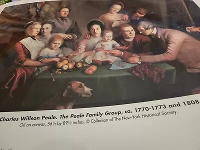 Charles Wilson Peale Family Portrait  Print Poster NICE!!!    USA Poster 24x30 • $49.99