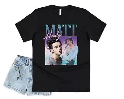 Matt Healy Homage T-shirt Music Icon 90's 80's Retro Grunge Summer Party  • £11.99