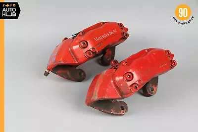 00-03 Mercede W163 ML55 AMG Front Brake Caliper Calipers Set Brembo Red OEM • $195.05