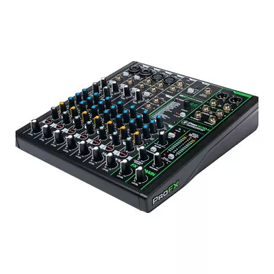 £264.78 • Buy Mackie - 'ProFX10v3' 10-Channel Effects Mixer With USB, Onyx Mic Preamps, 24 FX,