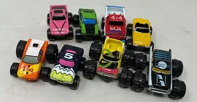 Micro Machines Vintage Lot Of 8 Monster Trucks Cars 1980's • $34.95