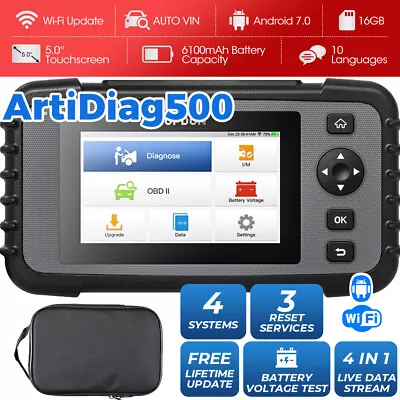 TOPDON AD500 Code Reader Scanner Scan Tool For Car Engine SRS ABS Transmission • $107.99