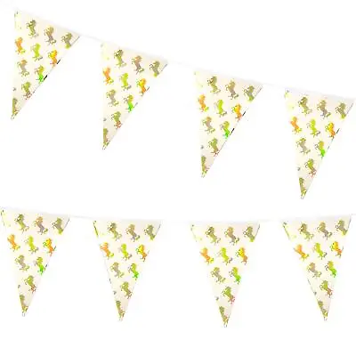 4m Unicorn Garden Birthday Party Decoration Gold Girls Bridal Shower Bunting • £5.57