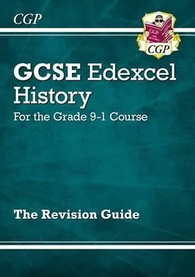 New GCSE History Edexcel Revision Guide - For The Grade 9-1 Course By CGP Books • £2.84