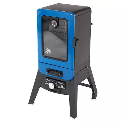 Pit Boss Blazing Wood Pellet Vertical Electric Analog Smoker W/Window (Open Box) • $250.33