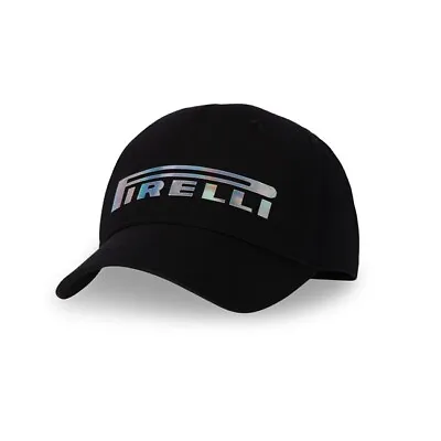 Pirelli Motorsport Official F1 Baseball Cap Holographic Special Edition Black • $73.67