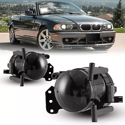 Fog Lights For 2004-2007 BMW E60/E61 5 Series/ 2003-2006 E46 3 Series Smoke Lens • $21.99