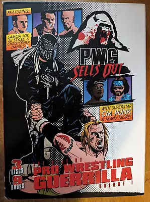 PWG Sells Out DVD Box Set CM PUNK Samoa Joe AEW ROH ECW WWE NXT Indie Wrestling • £10