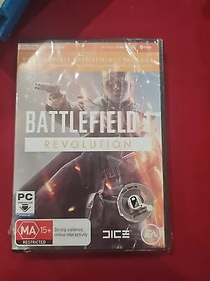 DICE Battlefield 1 Revolution Edition PC GAME EA ORIGIN BRAND NEW GENUINE Sealed • $19