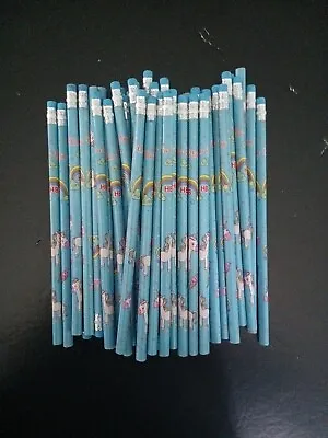 50pc Unicorns Cartoon HB #2 Pencil For School Writing Party Favors  • $24.99