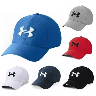 Under Armour Cap Baseball Cap Mens Breathable Lightweight Sports Golf - UK • £11.99