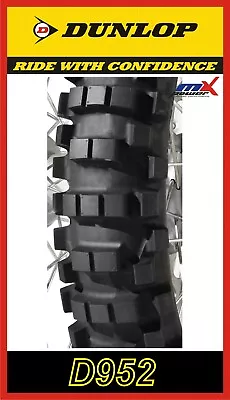 Dunlop D952 Rear Tire 100/90-19 100 90 19 CR125R CRF250R CR 125 CRF 250 • $89.95