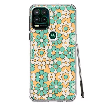 Mundaze Case For Motorola Moto G Stylus 5G 2021 Cute Mint Yellow Floral • $12.74