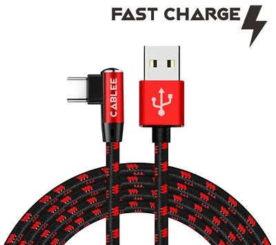 L Shape 90° Type USB C 6ft 10ft FAST Charger Sync Cable Cord For Motorola Phone • $5.97