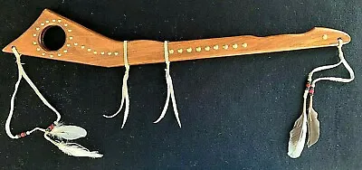 NEW! Fancy Gunstock War Club Finished - Native American Indian Regalia - Pow Wow • $50