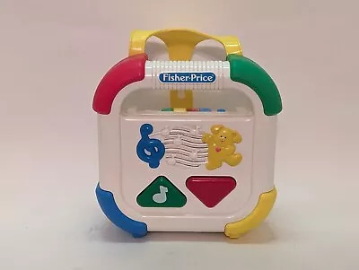 Vintage 1992 Fisher Price No. 1258 Baby Crib Cassette Player Tape Player TESTED • $54.99