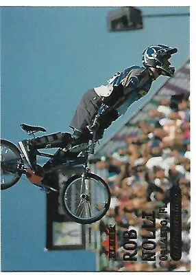 Rob Nolli 2000 Fleer Adrenaline Gold Classic BMX X-Games Extreme Sports • $0.50