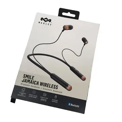 House Of Marley Smile Jamaica Wireless Bluetooth Neckband Headphones • $55