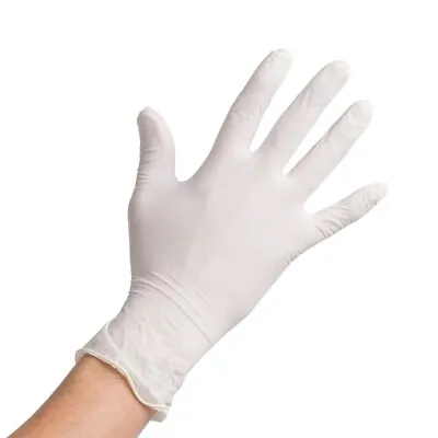 £0.99 • Buy Disposable Gloves Powder Free, Latex Strong Food 4Size UK SELLER