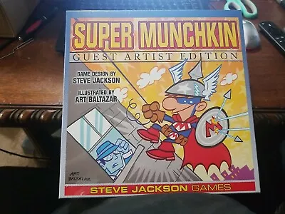 Super Munchkin Quest Artist Edition Art Baltazar NiB • $12