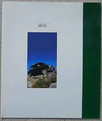 Mini Range 1994 Colour Brochure Inc. Convertible  Sprite Cooper Mayfair - Mint • $40