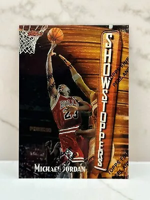 1997-98 Topps Finest Showstoppers Michael Jordan #271 W/ Coating • $20