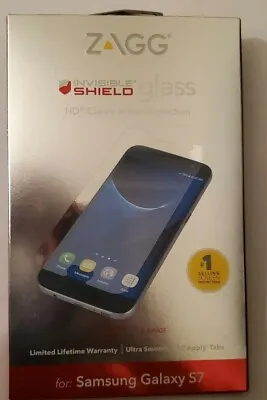 $5.49 • Buy ZAGG Invisible Shield HD Clarity Screen Protector Samsung Galaxy S7 (Original)