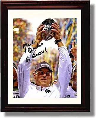 Framed 8x10 Mark Dantonio - Michigan State Spartans Autograph Promo Print • $14.99