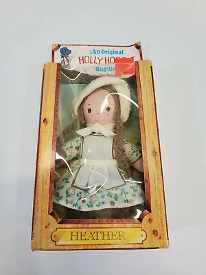 $13 • Buy LM Vintage Knickerbocker 9395 Original Holly Hobbie Rag Doll 5  Plush Heather